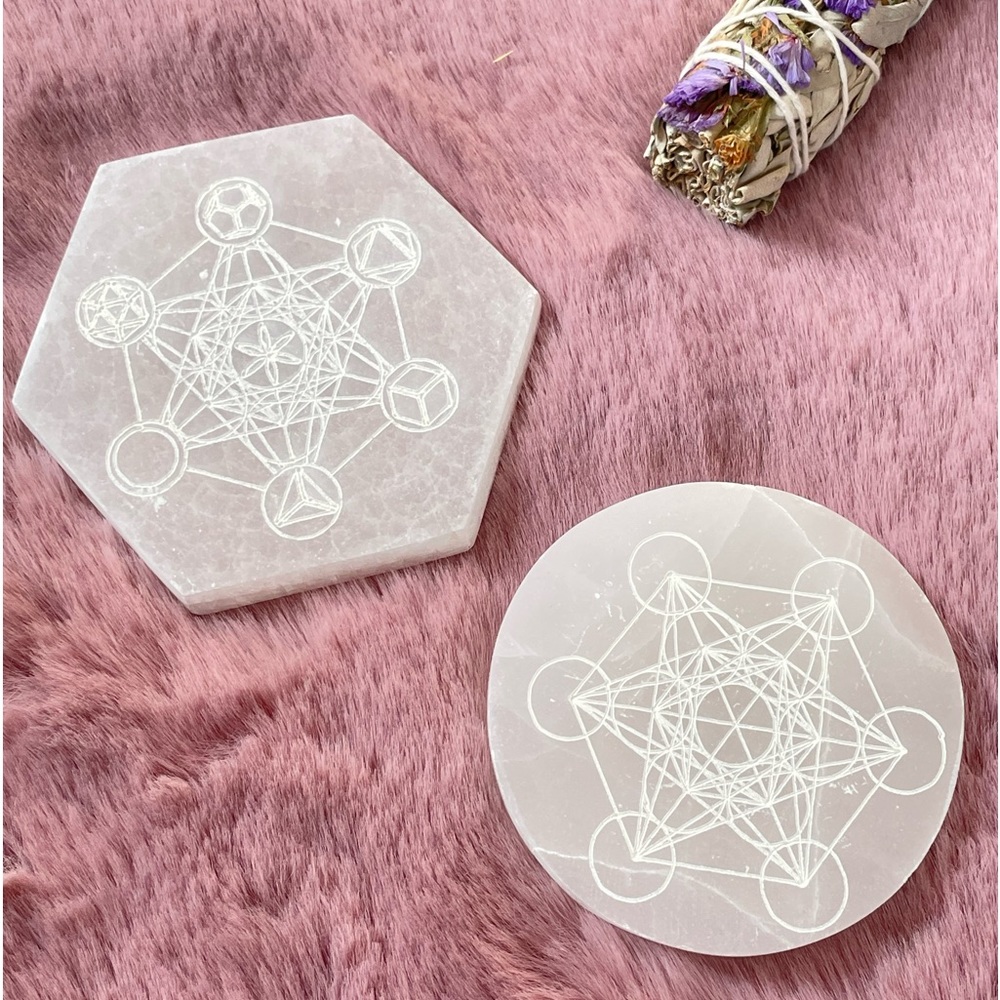 Metatron’s cube Selenite
